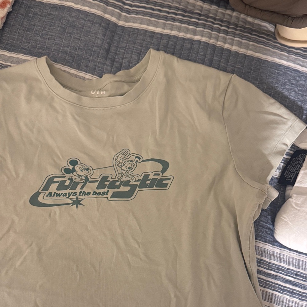 Graphic Tee with Cartoon Print